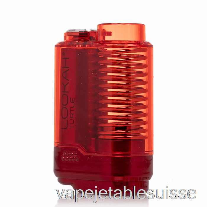 Vape Suisse Lookah Tortue 510 Batterie Rouge